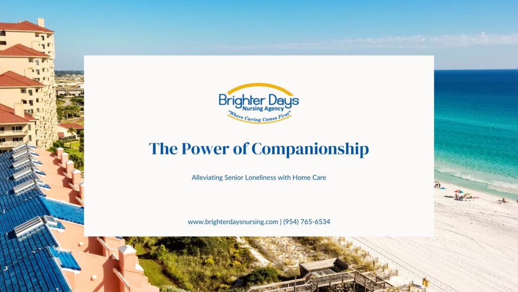 The Power of Companionship- Alleviating Senior Loneliness with Home Care